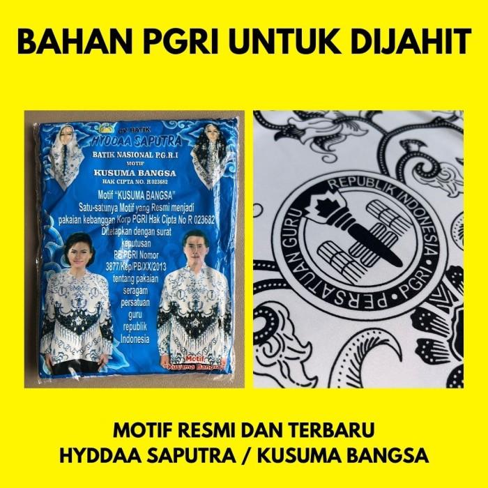 Seragam Batik PGRI Resmi Terbaru Pria & Wanita BSY/Katun/Silky/Doby