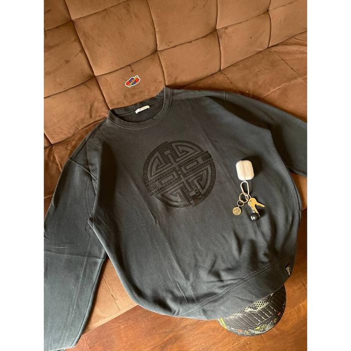 Crewneck Sweatshirt Versace Collection Vintage Second Preloved Berkualitas