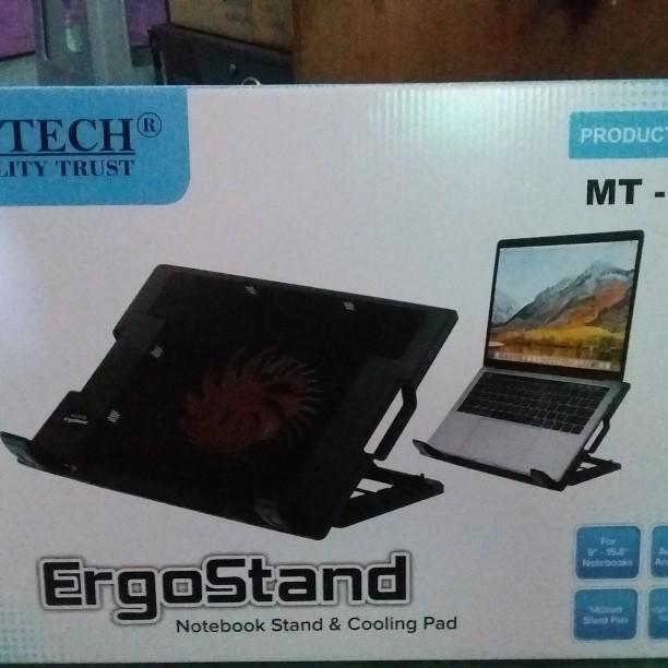 Cooling pad gaming ERGOSTAND pendingin laptop MT-08 cooler pad