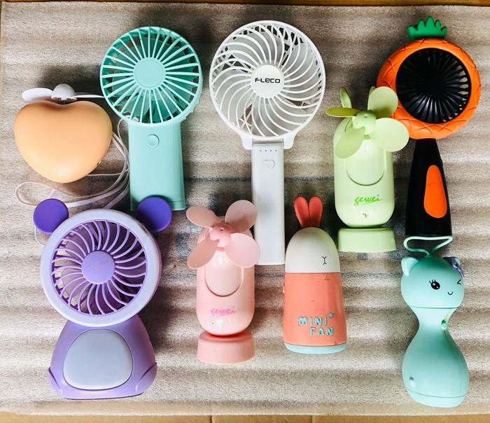 Kipas Portable mile Cas / Kipas Angin Portable Murah / Kipas Angin Mini Portable