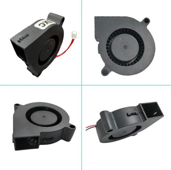 Blower Turbo Mini Exhaust Keong COOLING 12V 5 X 5CM 3D Printer | Kipas Pendingin Lampu Brushless Mot