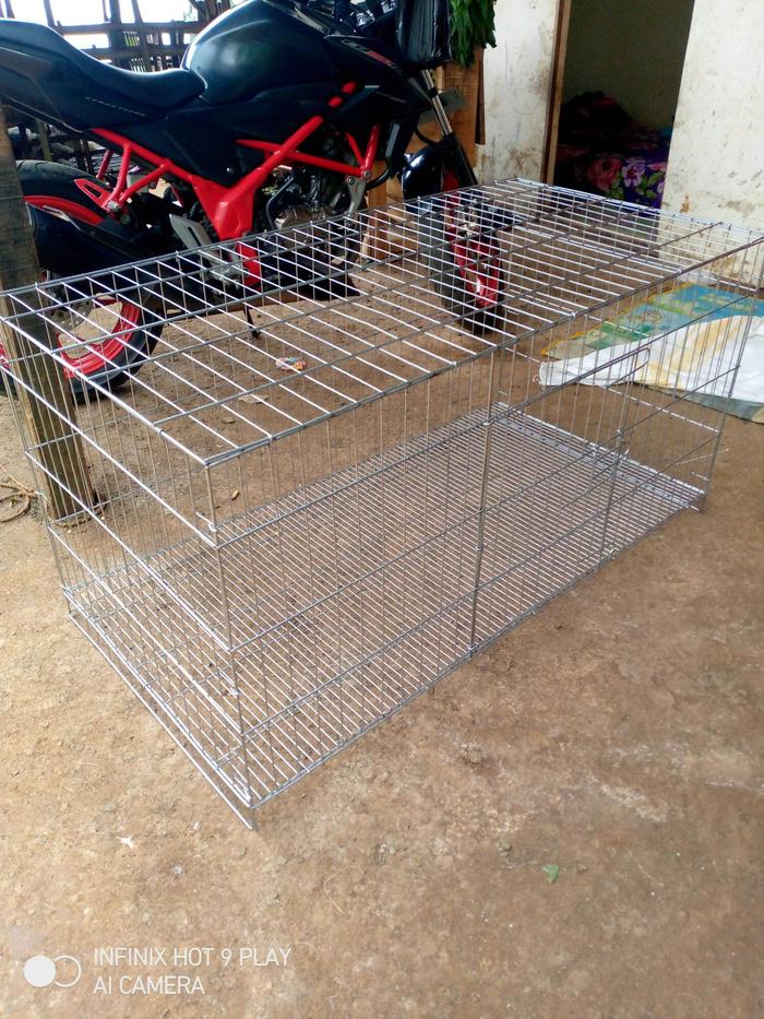 kandang Kucing super jumbo P120xT60xL60