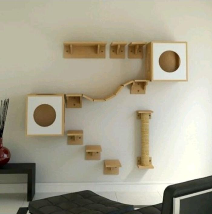 cat playground cat condo rumah kucing tempel dinding tempat bermain kucing istimewah