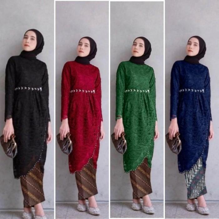Spesial Produk Pilihan Kebaya Tunik Atasan Brukat Kondangan Amora Pasti Suka