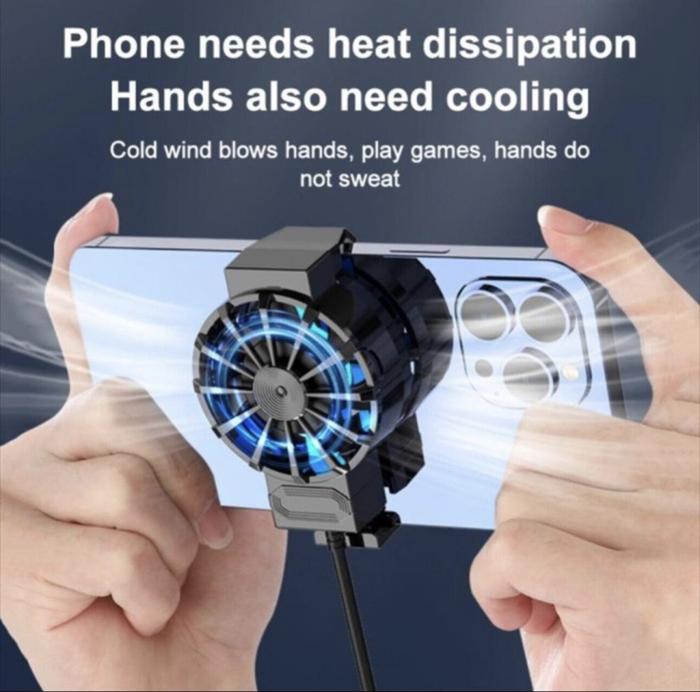 Kipas Pendingin Hp - Kipas Hp mobile Radiator Gaming Smartphone X16 - Kipas Pendingin Hp X16