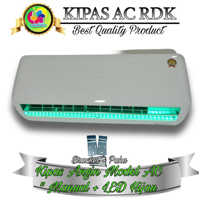 Kipas Angin Model Ac Manual 2PK+ Lampu LED