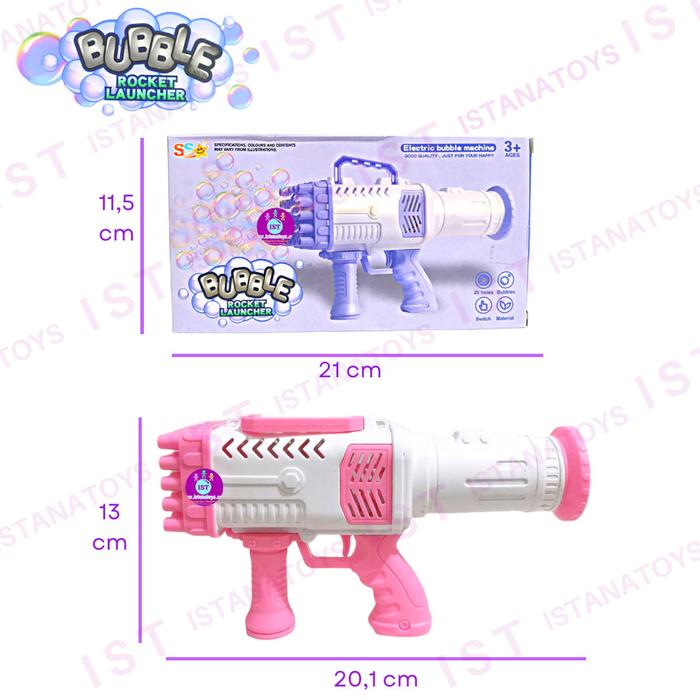 IST Mainan Bubble Bazooka Rocket Launcher SS1526