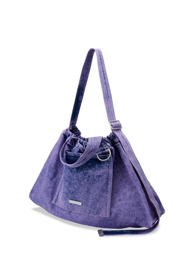 NEW STOK Beyond The Vines BTV Denim Dumpling Bag