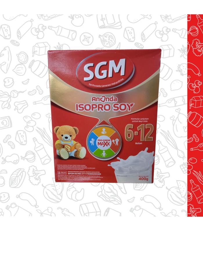 SGM ANANDA SOYA 6-12 400 / SUSU PERTUMBUHAN
