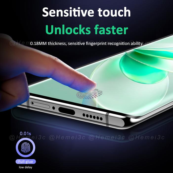TEMPERED GLASS INFINIX NOTE 40S 40 PRO 40 PRO PLUS ANTI GORES FULL COVER CURVED EDGE