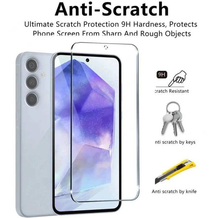 Anti Gores Samsung Galaxy A55/A35/A25/A15 5G 2024/A53/A52/A52S/A51 Tempered Glass Samsung A55/A35/A2