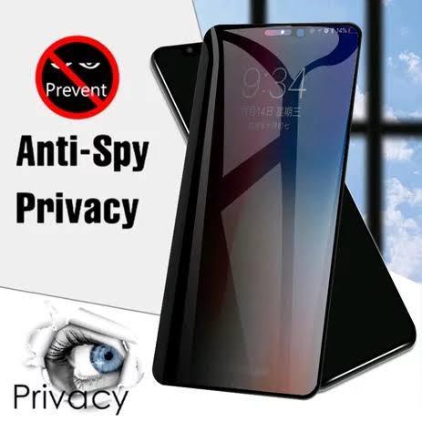 TEMPERED GLASS ANTI SPY PRIVACY KACA HITAM FULL COVER OPPO OPPO A72 A73 A744G A745G A76 A77 A77S A78