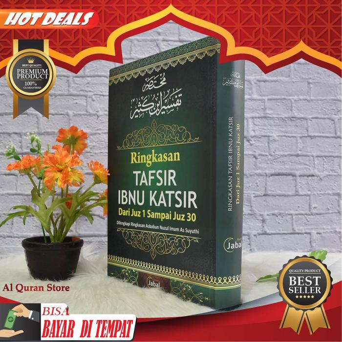 Terbaru!! - Buku Tafsir Al Quran Ibnu Katsir, Buku Terjemah Tafsir Al Qur'an, Tafsir Ibnu Katsir, Bu