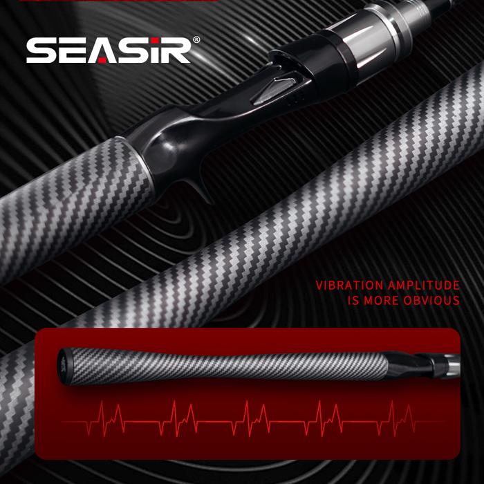 SEASIR Grandmaster II Joran Pancing, Smooth Ceramic Guide Ring, HIGH Tonnage Carbon Cloth 6000g Weig