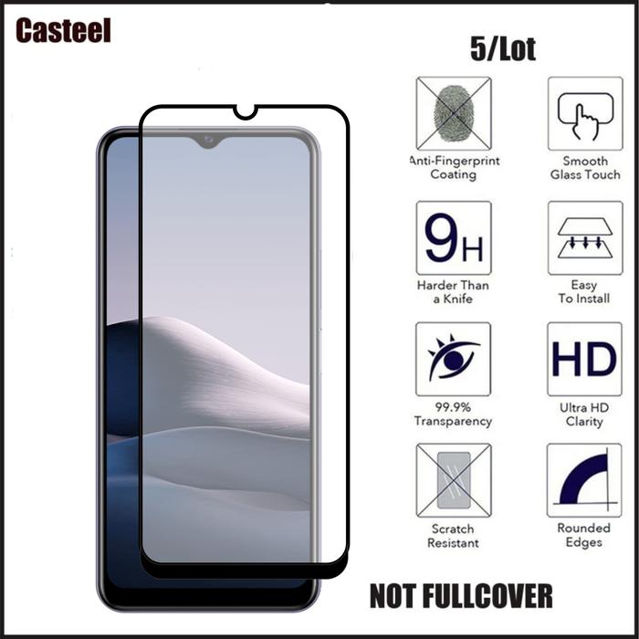 Tempered Glass Layar Vivo Y20 / Y20i / Y20s Paket 2in1 Free Tempered Camera