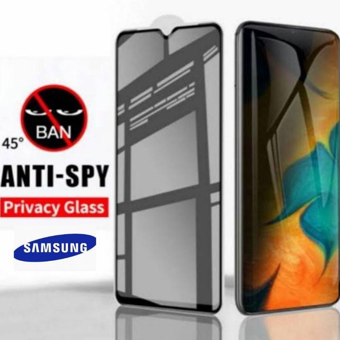 Tempered Glass Anti Spy Samsung A15 4G A15 5G A14 4G A14 5G A10 A10e A10s A11 A12 A13 4G A13 5G A14 