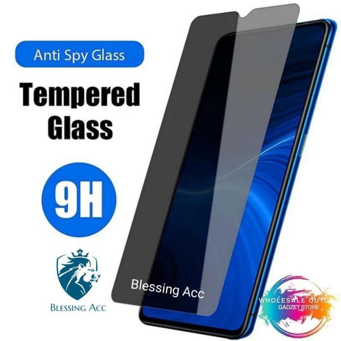Blessing- Tempered Glass Anti Spy Vivo Y28 4G Y28 5G Y21 Y100 5G Y38 Y21a Y21s Y21T Y22 Y22s Y20 Y20