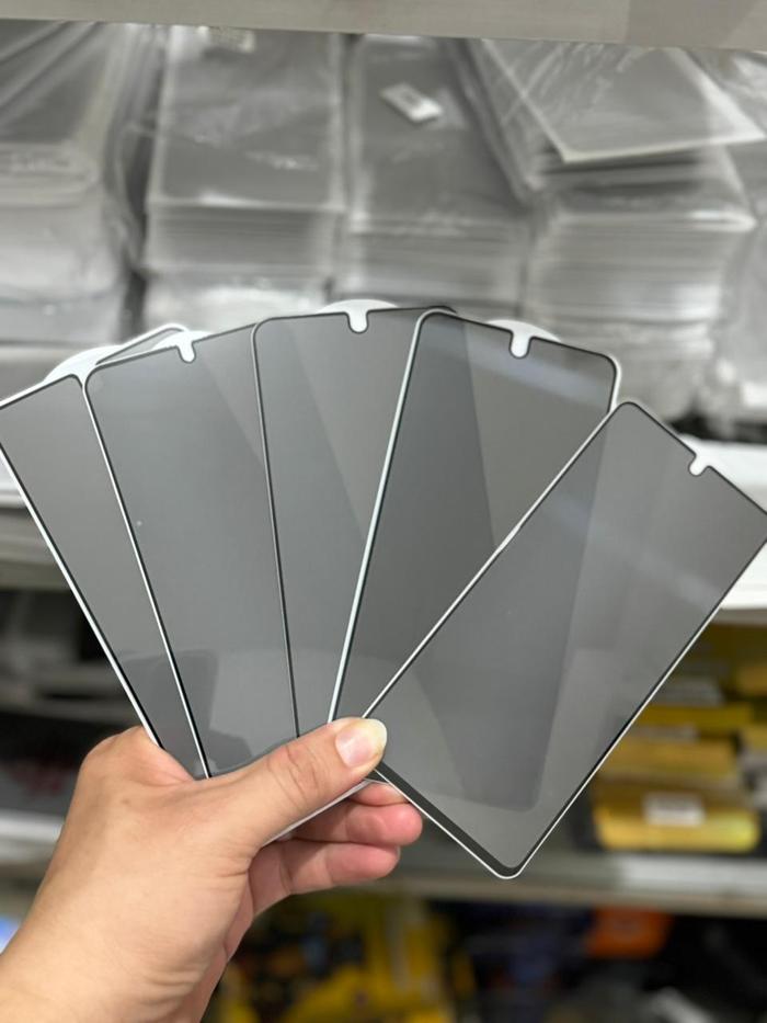 TEMPERED GLASS ANTI SPY PRIVACY KACA HITAM OPPO RENO 2 2F 3 3PRO 4 4F 5 5F 6 65G ANTI GORES ANTI NGI