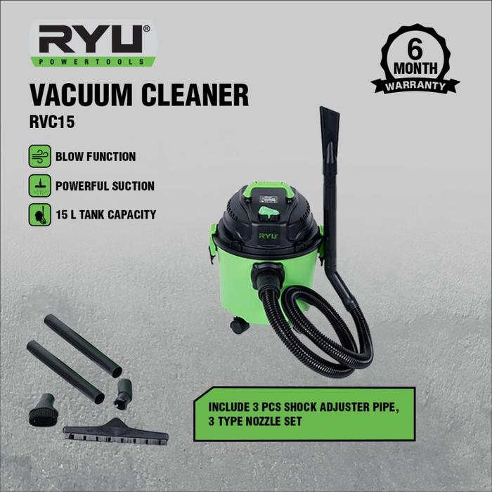 Tekiro Ryu Vacuum Cleaner 3in1 Wet, Dry, & Blow