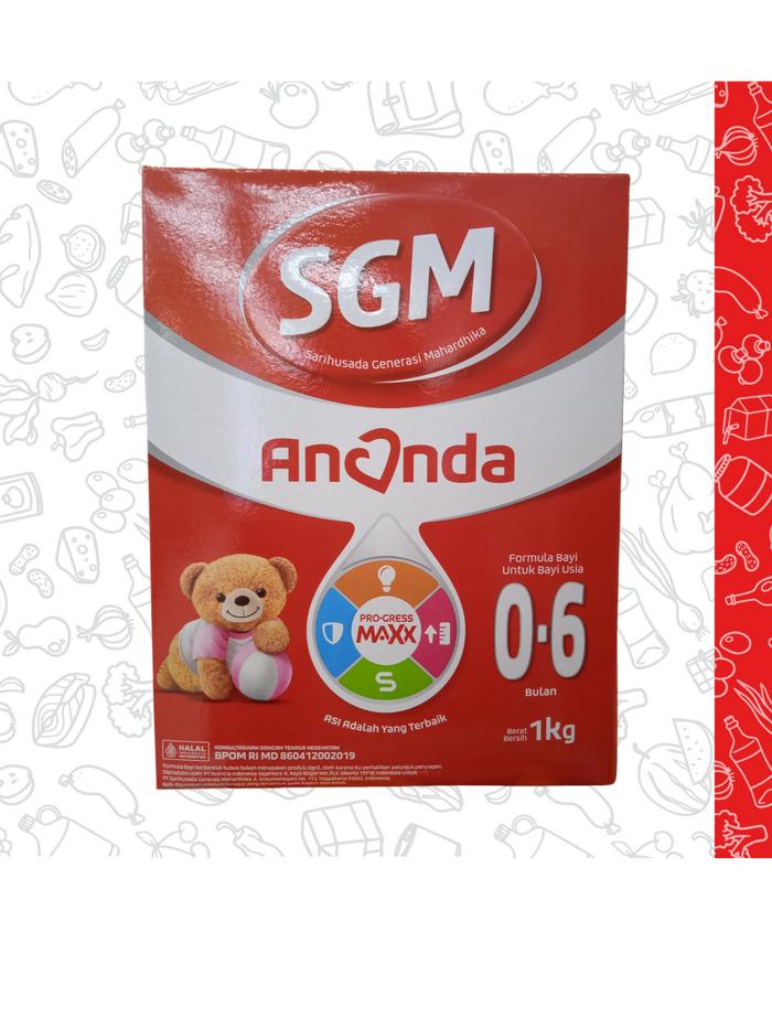 SGM ANANDA 0-6 1000 / SUSU PERTUMBUHAN