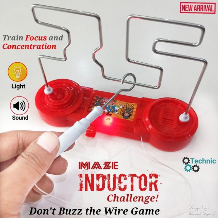 ID Mainan Maze Wire Game Mainan Konsentrasi MU02