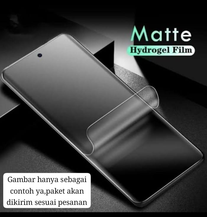 Hydrogel A-GLARE MATTE Anti Gores Realme 9 9i 9 Pro 9 Pro+ Realme 8 8i 8 Pro Realme 7 7i 7 Pro Realm