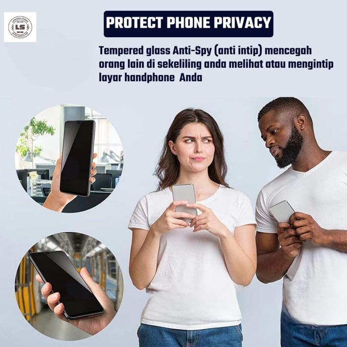 Tempered Glass Anti Spy Realme 12 5G 12+ 5G 11 11 5G 10 10s 10 Pro 10 4G 10 5G 9 9i 9 Pro 9 Pro+ 9 4