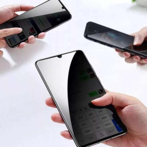 Anti SPY Privacy HITAM Screen Protector Vivo V40 Lite V29e V27e V25 V25e V23e V21 V20 V20SE V19 V17P