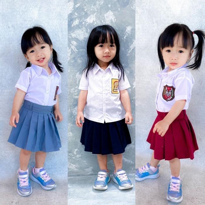 baju seragam SD SMA bayi batita balita anak laki-laki perempuan kecil