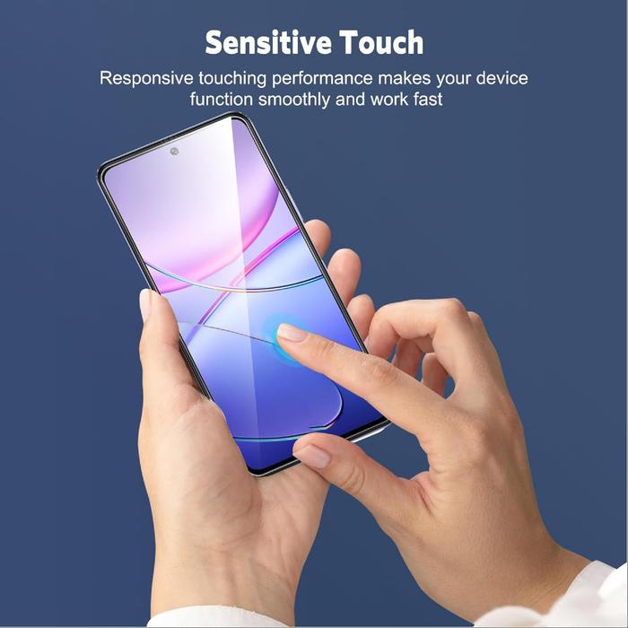 Tempered Glass CLEAR UPGRADEFIT ORIGINAL VIVO V40 Lite V29E V27E V25 V25E V21 Y100 Y03 Y27 Y36 Y17s 