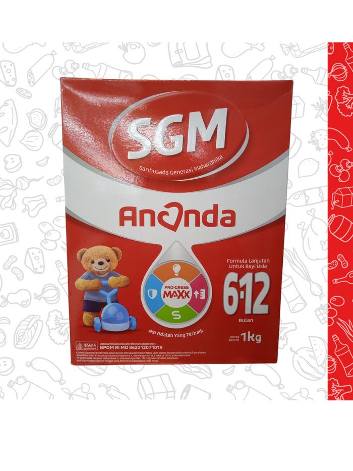 SGM ANANDA 6-12 1000 / SUSU PERTUMBUHAN