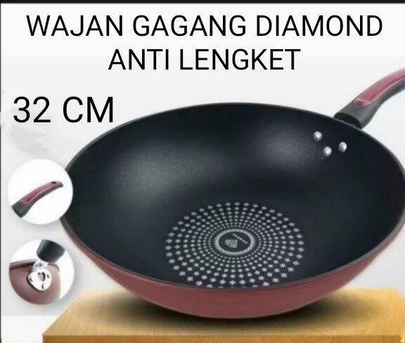 WAJAN GAGANG DIAMOND/TEFLON ANTI LENGKET
