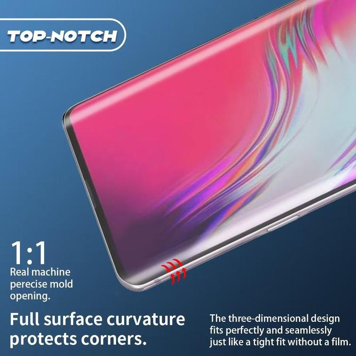 TEMPERED GLASS CURVE UV FULL GLUE FOR INFINIX HOT 50 PRO PLUS NOTE 40 PRO NOTE 40 PRO PLUS ZERO 30 4