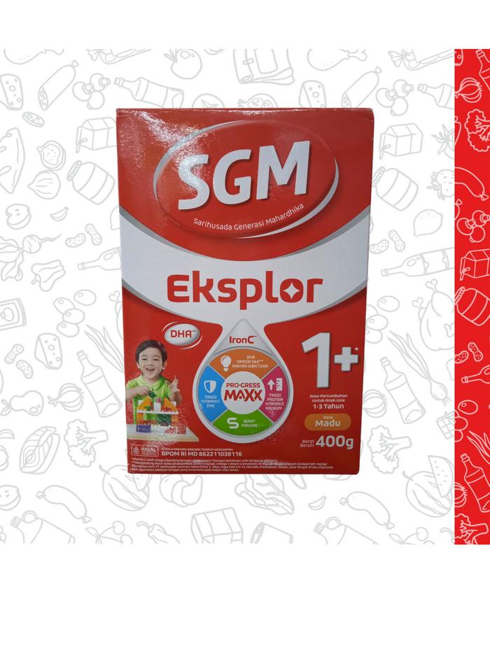 SGM EKSPLOR 1+ 400 MADU / SUSU PERTUMBUHAN