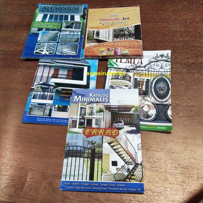 PERBIJI majalah galery tukang katalog pagar kanopi canopy teralis tangga pintu baja ringan plat baja