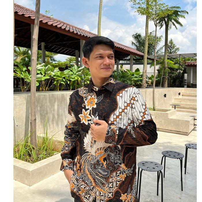 OW BATIK PRIA - BATIK PRIA LENGAN PANJANG - OW BATIK 009 PREMIUM - BATIK FORMAL PRIA