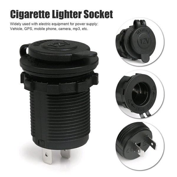 soket lighter charger HP GPS motor mobil 12V waterproof