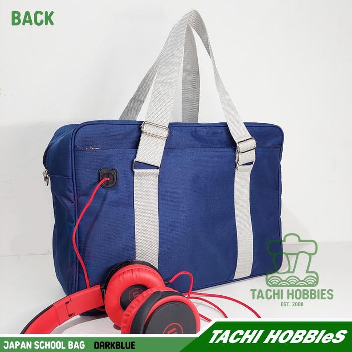 JAPAN SCHOOL BAG DARKBLUE - Tas Sekolah Jepang