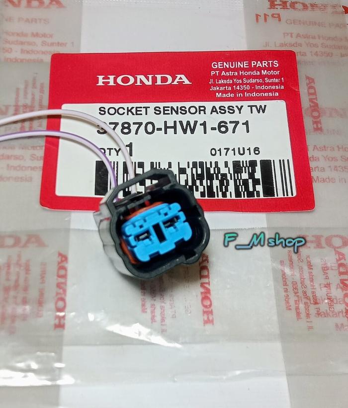 Soket Eot socket Sensor suhu Panas honda Vario 110 Carbu