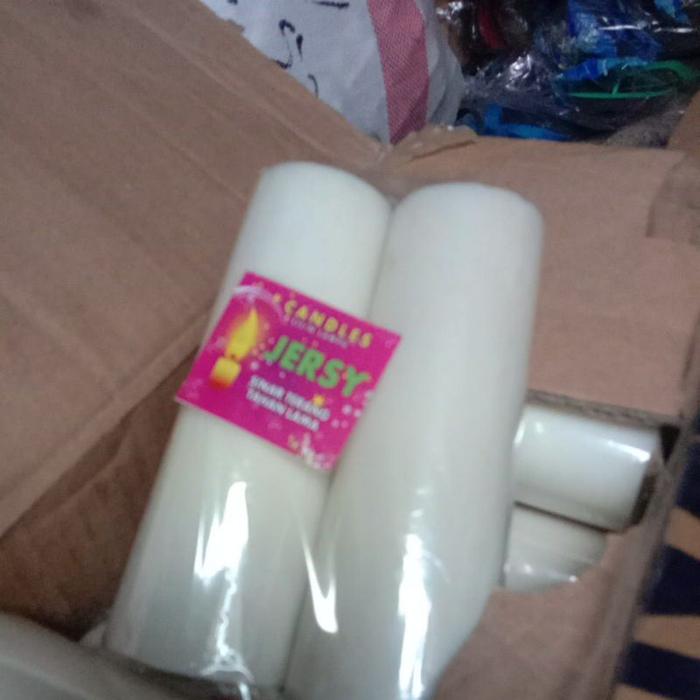 2pcs lilin besar lilin doa tg