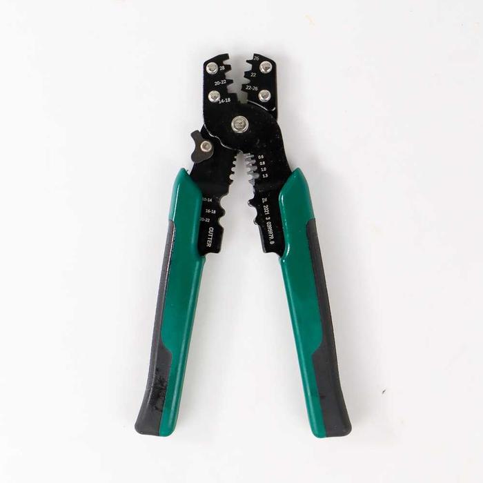 Set Peralatan Paket Lengkap Terminal Skun Kabel + Tang Kupas Kabel + Karet Terminal Wire Crimp Conne