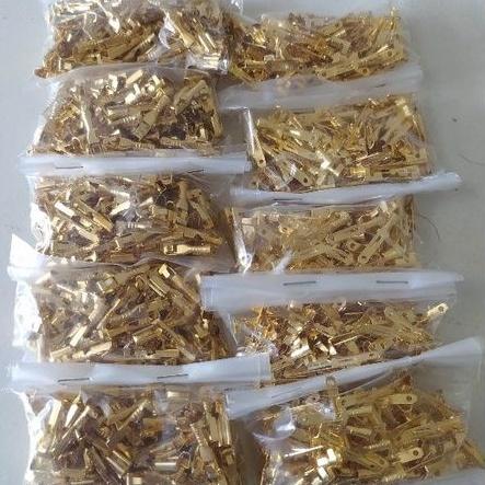Skun Kabel Terminal Kuningan