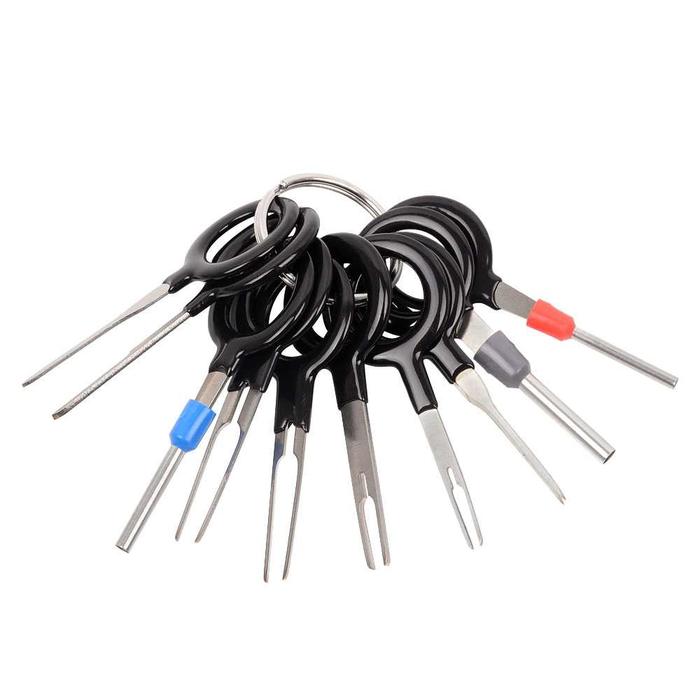 Alat Pembuka Soket Kabel Motor Mobil Kunci Pin Pelepas Skun Alat Pencopot Skun Toolkit Terminal Remo