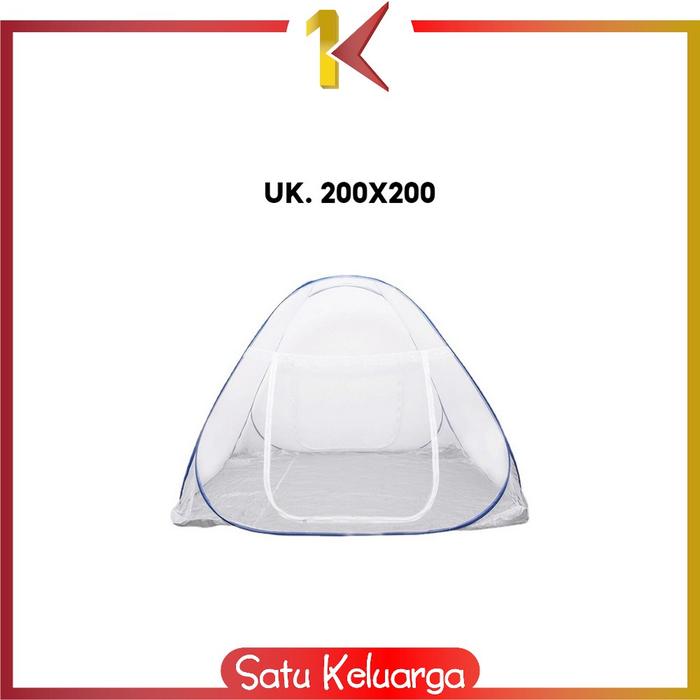 SK-M345 Mainan Tenda Anti Nyamuk Kelambu Tidur Lipat Bayi UK 180x200 / Kelambu Lipat Anti Nyamuk Ana