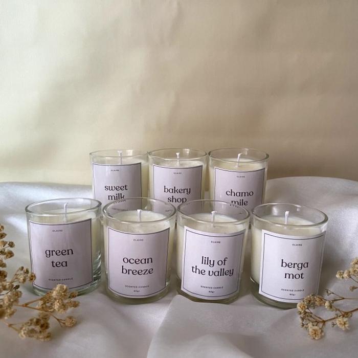 madebyclaire | Scented Candle Lilin Aromaterapi