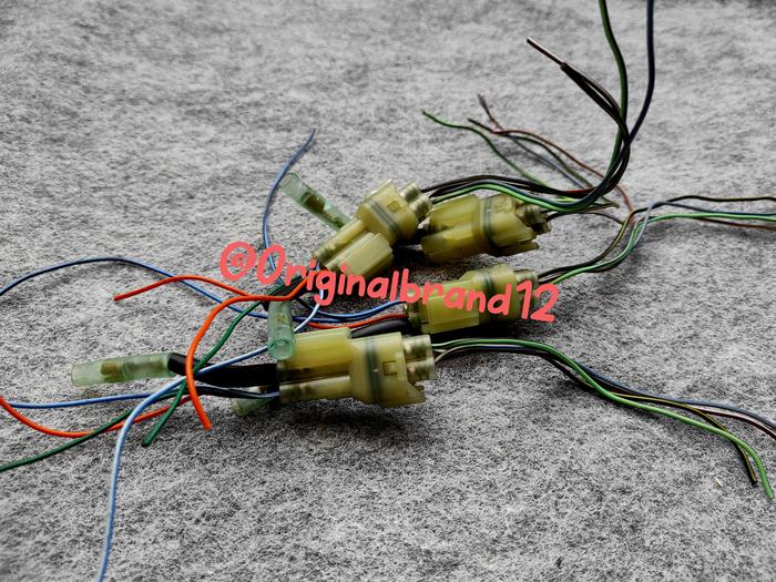 PNP 1SET Soket DLC Honda 4 pin diagnostic scanner 1 Set + Kabel