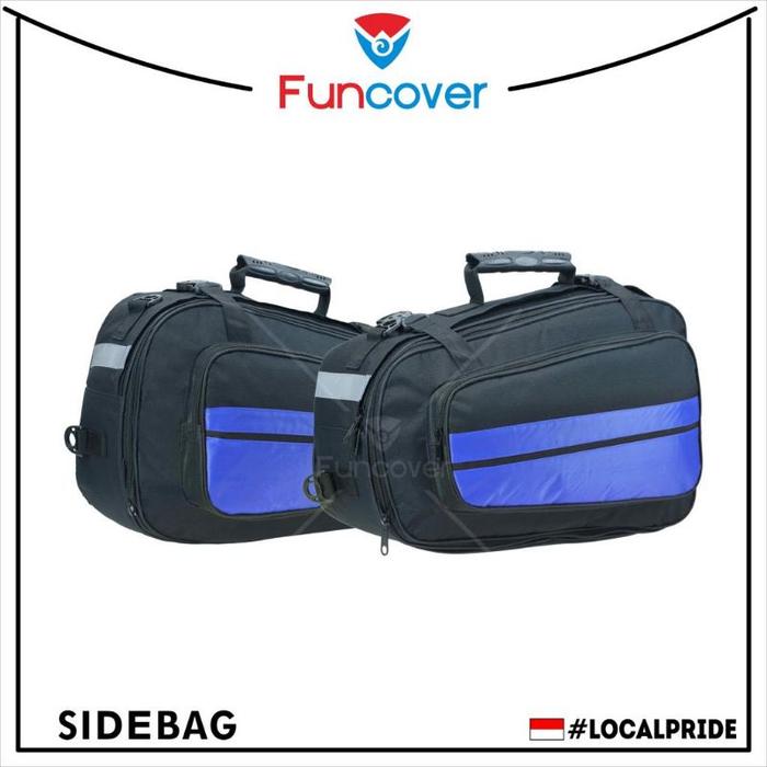 Side Bag Oval Tas Samping Motor Multifungsi