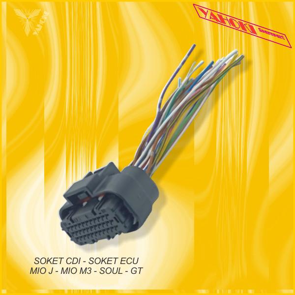 Soket Cdi - Soket Ecu Mio J - Mio M3 - Soul - Gt