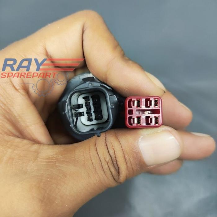 SOCKET SOKET KABEL KONEKTOR DLC 4 PIN EURO 5 CONVERTER HIDS SCANNER DLC HONDA ORIGINAL