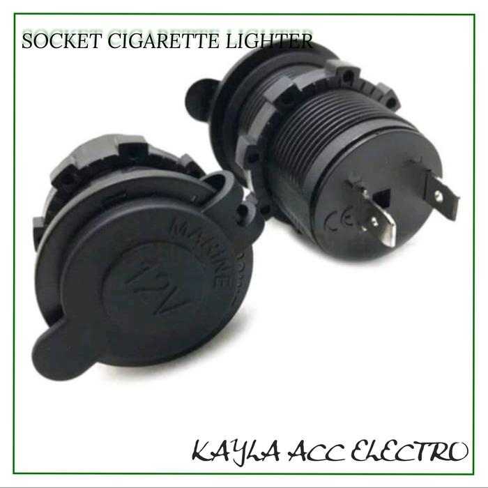 Socket Lighter charger HP GPS motor mobil 12V waterproof - Soket mobil 12V